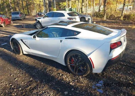 2015 Chevrolet Corvette Stingray Z51 из США, поврежденный, VIN 1G1YK2D75F5107596